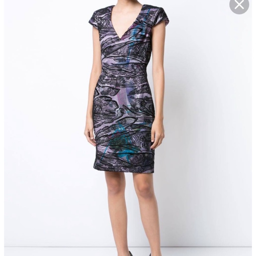 Rubin Singer Lace Overlay Dress SZ 10 NWT